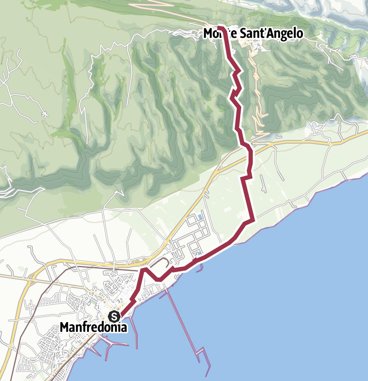Escursione panoramica per Monte Sant'Angelo nel Parco Nazionale del Gargano